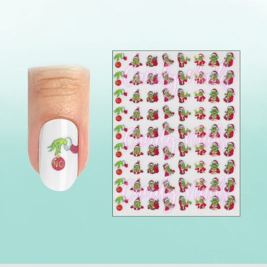 MULTI GRINCHY stickers