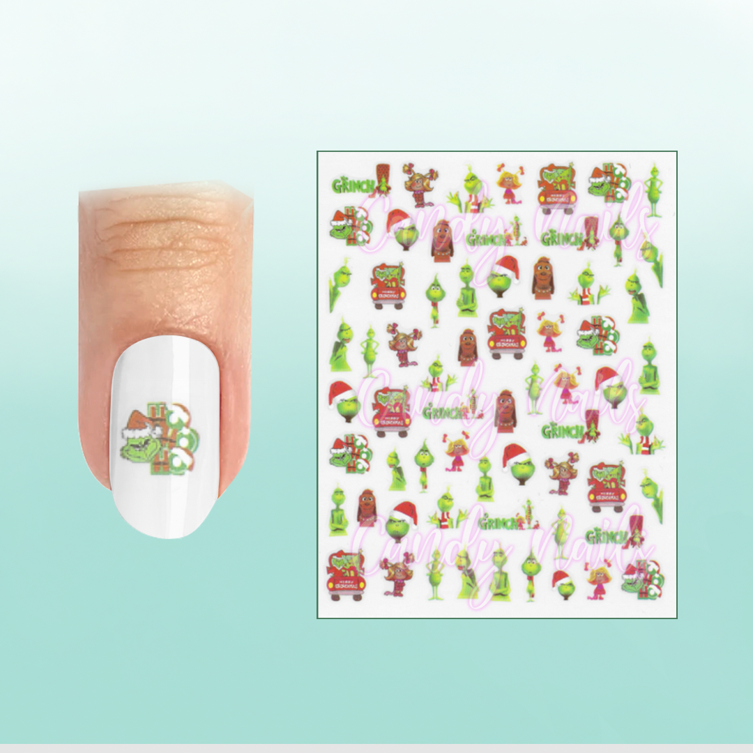 HoHoHo! GRINCHY stickers