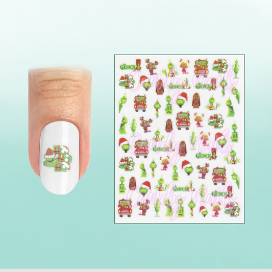 HoHoHo! GRINCHY stickers