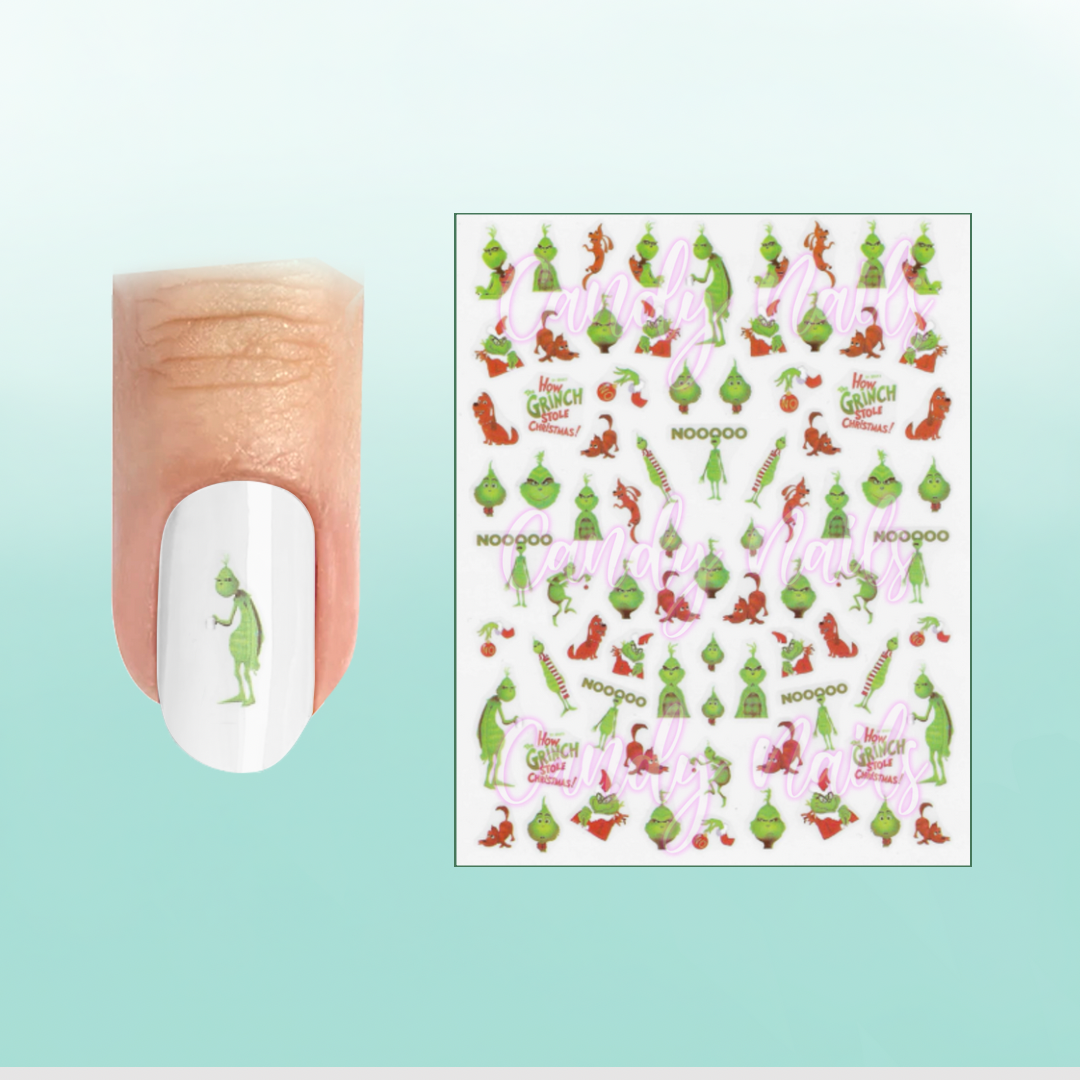 HOW HE STOLE CHRISTMAS stickers