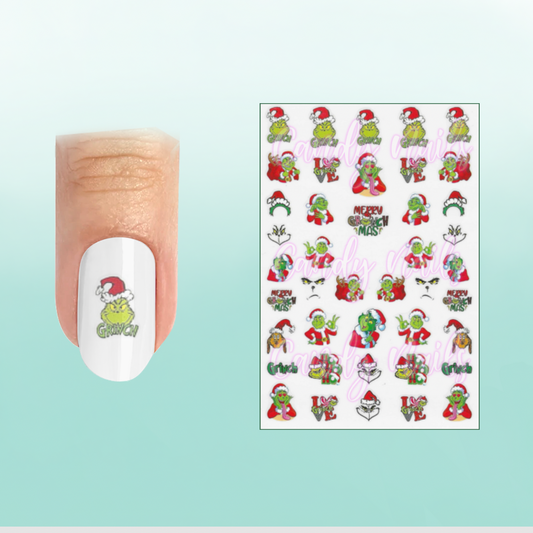 HAPPY GRINCHMAS 2 stickers