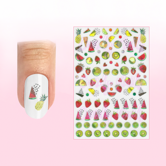 JUICY FRUITS stickers