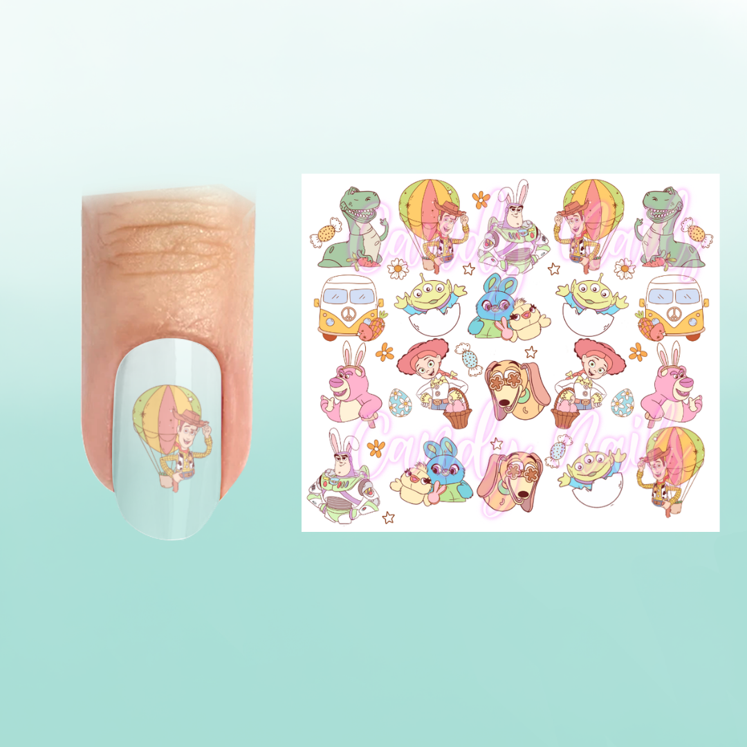 WOODY'S DREAM transfer stickers (G10)