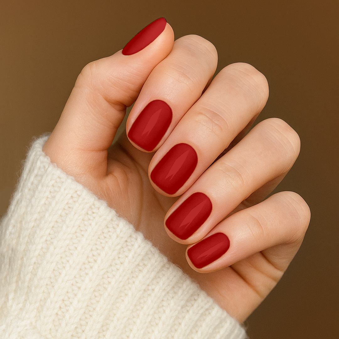 RED - GEL NAIL WRAPS
