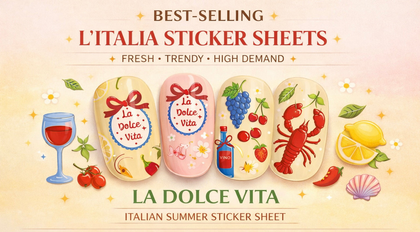 LA DOLCE VITA transfer stickers