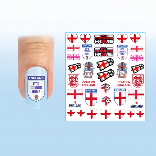 IT'S COMMING HOME! transfer stickers