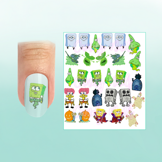 HORROR PANTS transfer stickers