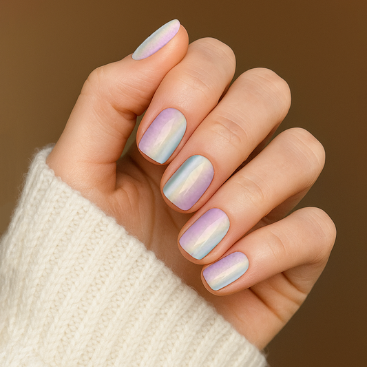 HOLO PINK - GEL NAIL WRAPS