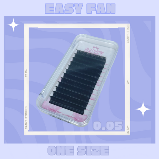 CANDY LASHES EASY FAN VOLUME 0.05 THICKNESS
