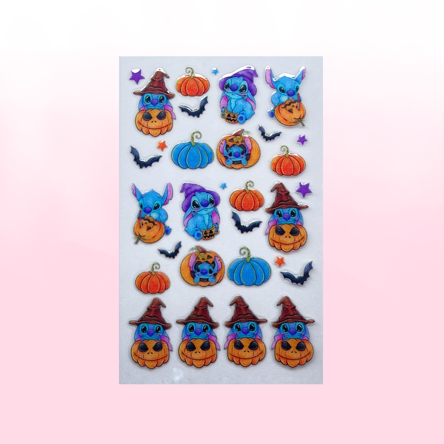 HALLOWEEN STITCHY transfer stickers