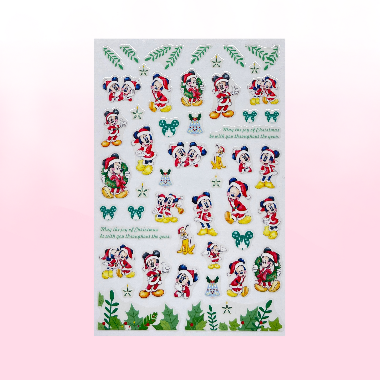 JOY OF CHRISTMAS stickers