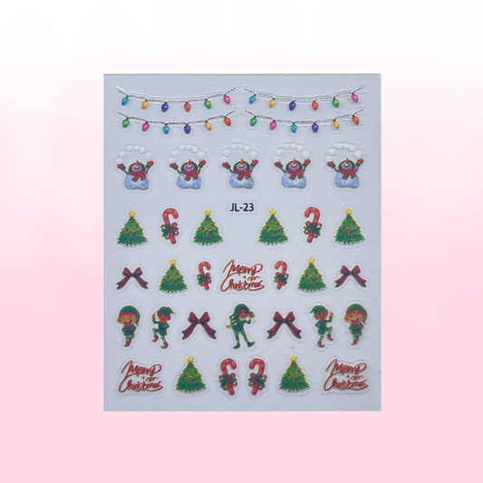 CHRISTMAS ELF stickers