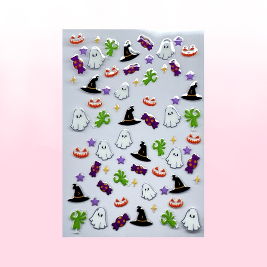 HALLOWEEN PARTY transfer stickers