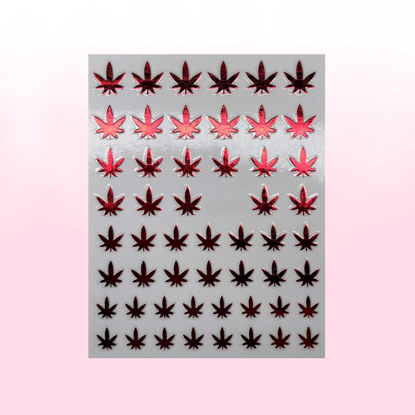 BURGUNDY MARY JANE stickers