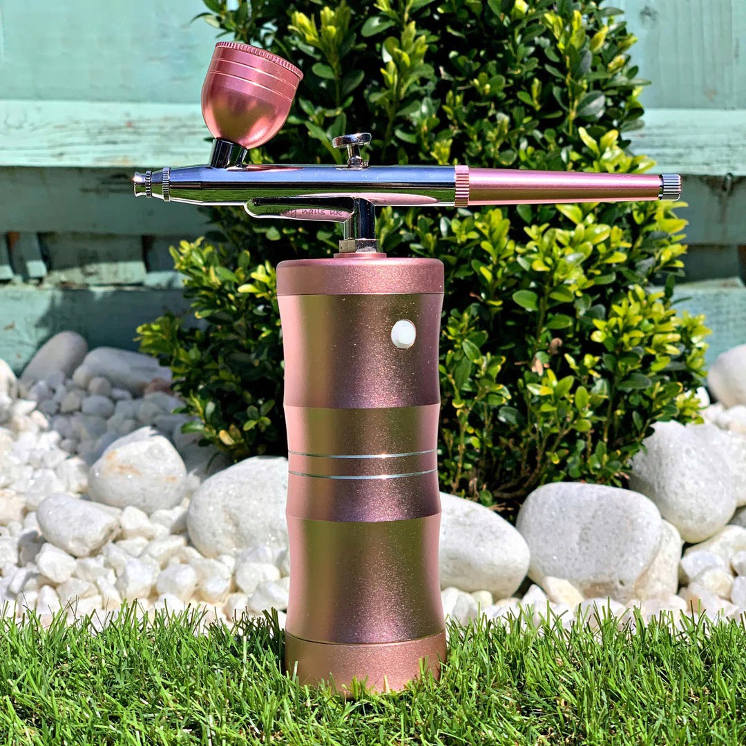 CANDY AIRBRUSH BUNDLE (Compressor, Candy Air Basic Set + 15 random ste ...